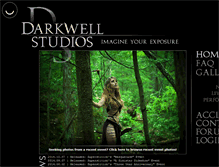 Tablet Screenshot of darkwellstudios.com